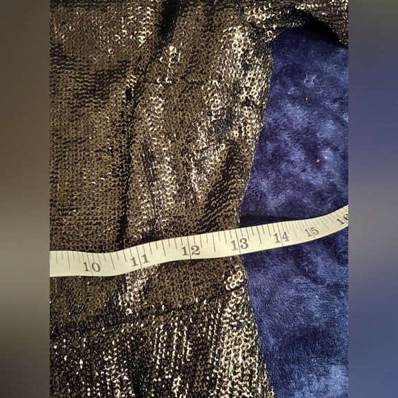 RACHEL ZOE Womens Sequin Clover Baby Doll Blouse, Style # F18T300, Size 2 NWT - Picture 7 of 13